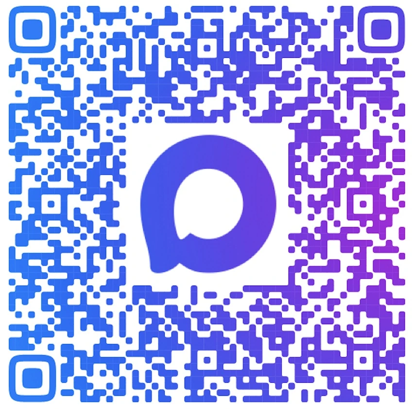 QR-код для связи в мессенджере MAX