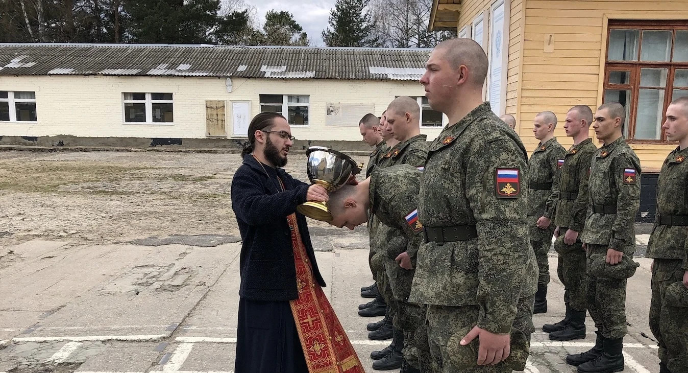 Присяга новобранцев: с молитвой на начало пути