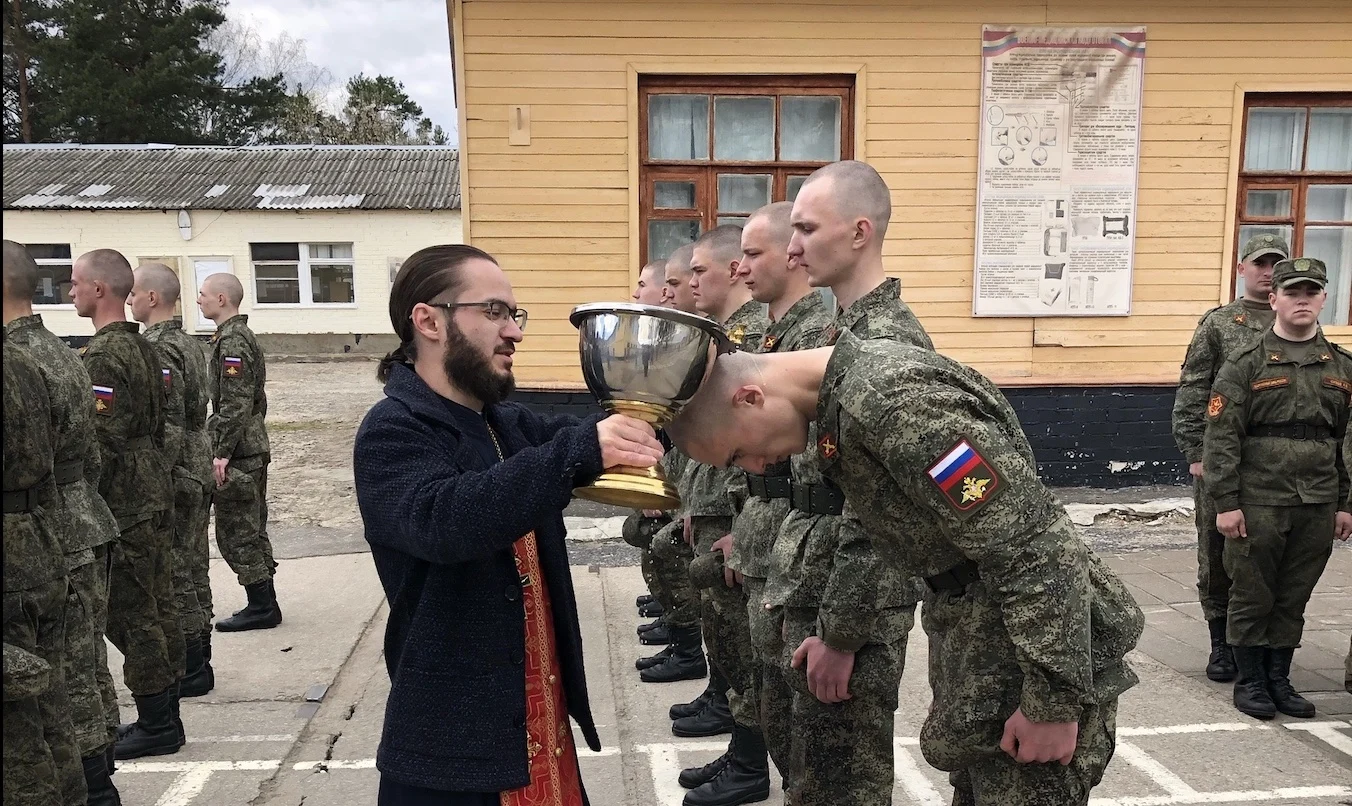 Присяга новобранцев: с молитвой на начало пути