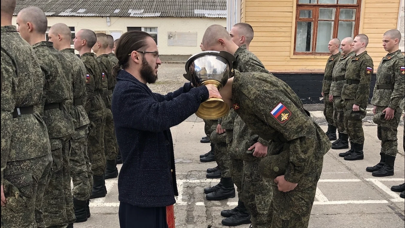 Присяга новобранцев: с молитвой на начало пути