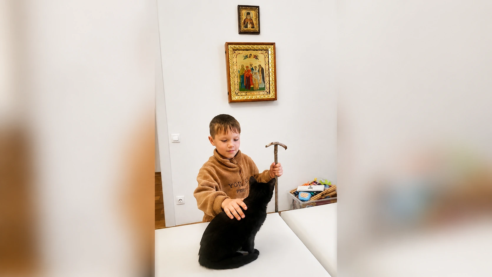 Как Давид смастерил свой «игуменский» посох