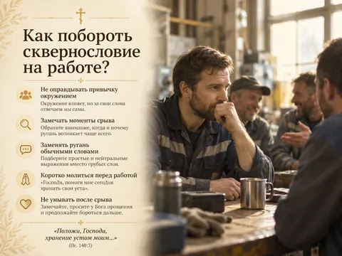 Иллюстрация к ответу: Как побороть сквернословие, если на работе все ругаются?